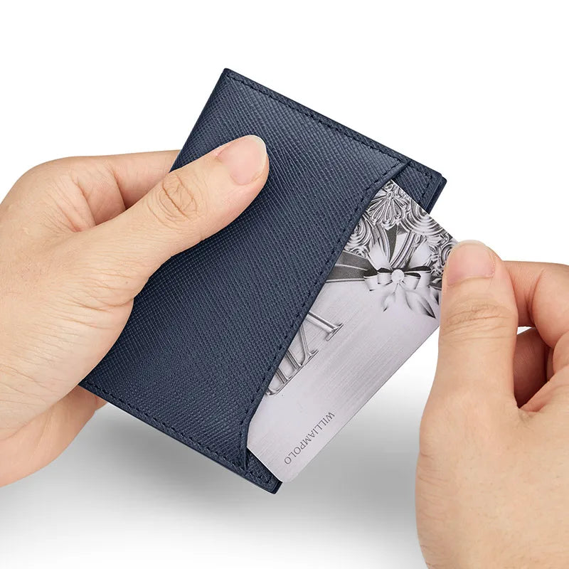 Carteira de Couro Masculina William Polo Alan