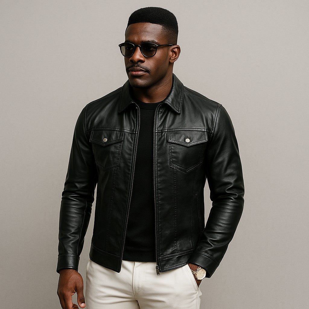 Jaqueta de Couro Heitor - Nacional