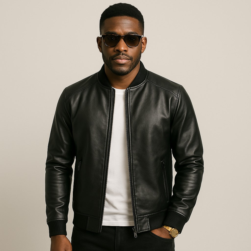 Jaqueta de Couro Josh